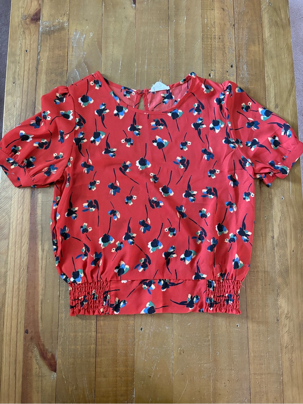 Orange Blouse